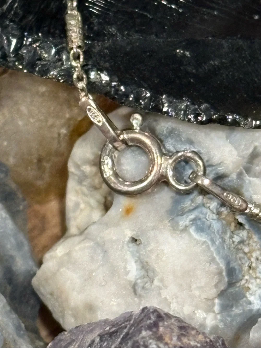 Sterling Silver Chain Necklace – Silver